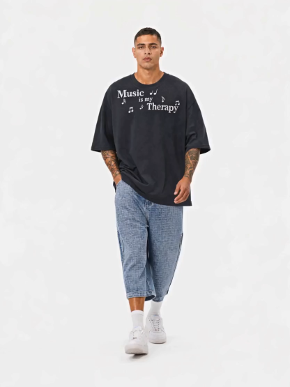 OYL-Lab Music Note Quote Tee