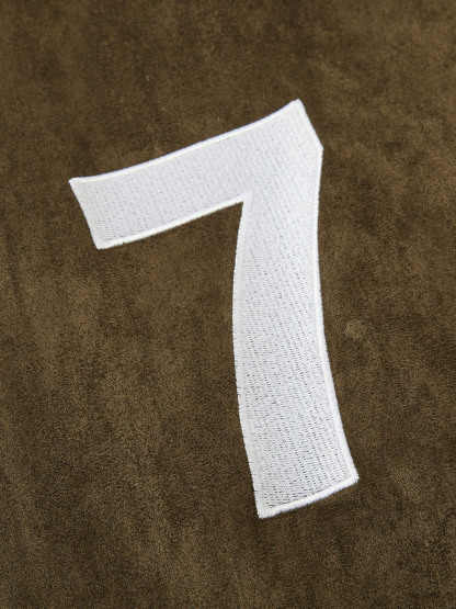 OYL-Lab Suede Soccer Jersey #7 V Neck Tee