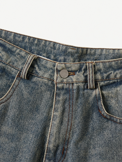 OYL-Lab Vintage Wash Baggy Jeans