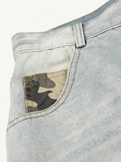 [Copy]OYL-Lab Textured Grid  Baggy Jorts