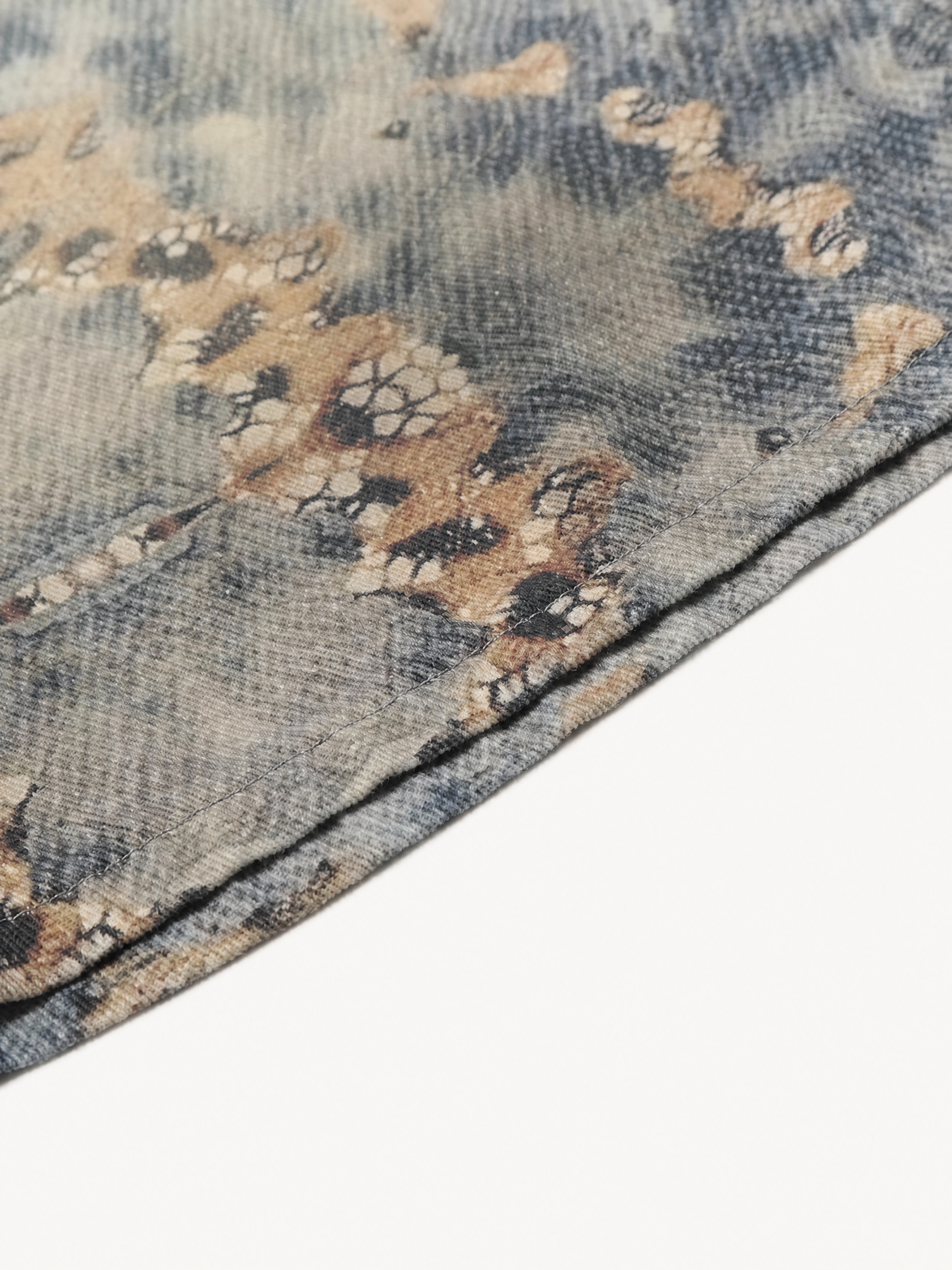 [Copy][Copy][Copy][Copy][Copy]OYL-Lab Star Patch Washed Denim Jorts