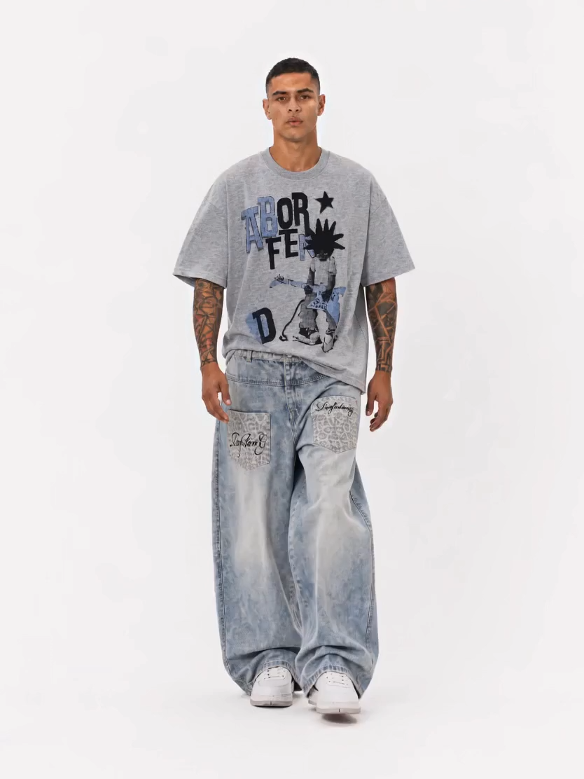 OYL-Lab Vintage Punk Rock Tee