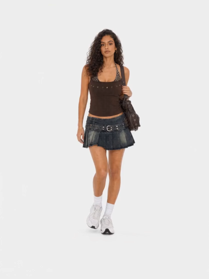 [Copy][Copy][Copy][Copy][Copy][Copy]OYL-Lab Star Patch Washed Denim Jorts