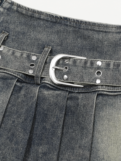 [Copy][Copy][Copy][Copy][Copy][Copy]OYL-Lab Star Patch Washed Denim Jorts