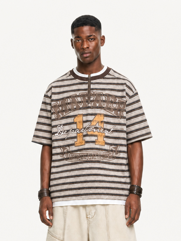 [Copy][Copy][Copy][Copy][Copy][Copy][Copy][Copy][Copy][Copy][Copy][Copy]OYL-Lab Waffle Rib Distressed Letter Print Tee