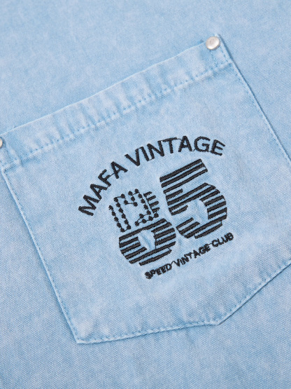 OYL-Lab 85 Embroidered Short Sleeve Shirt