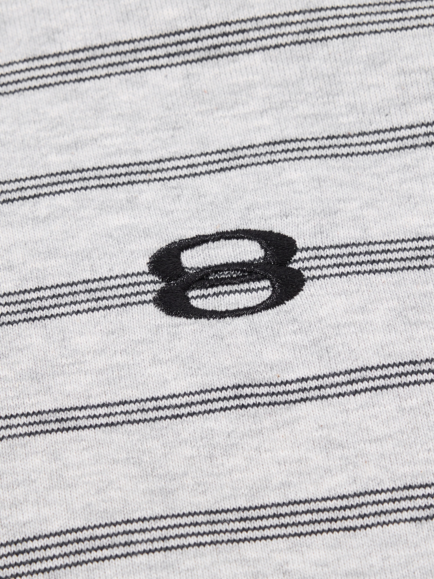 OYL‑Lab Striped Full‑Zip Cropped Hoodie