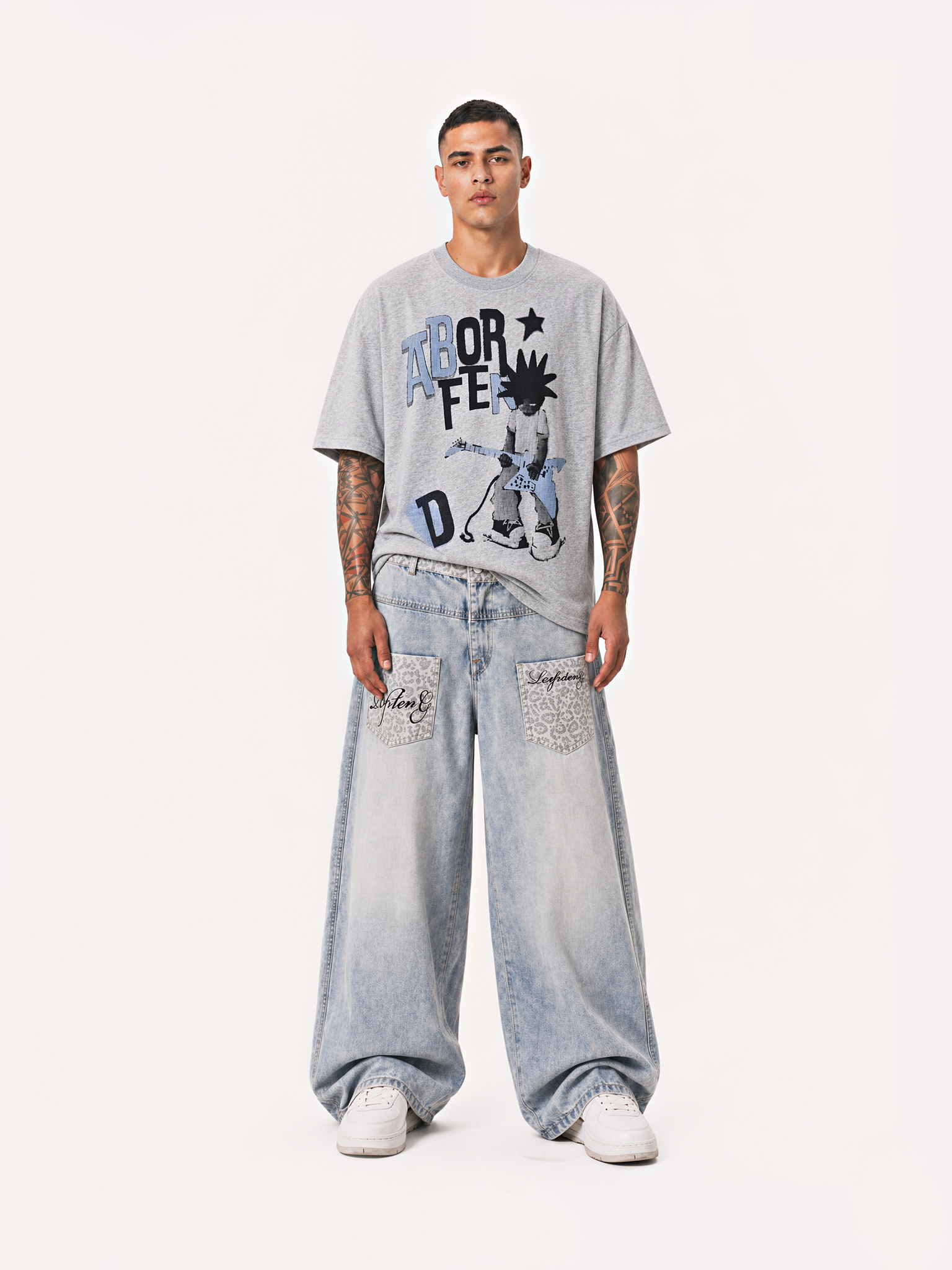 OYL-Lab Vintage Punk Rock Tee