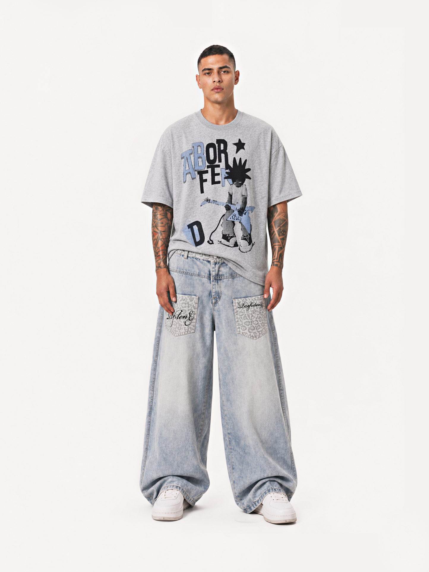OYL-Lab Vintage Punk Rock Tee