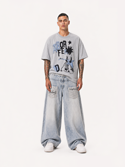 OYL-Lab Vintage Punk Rock Tee