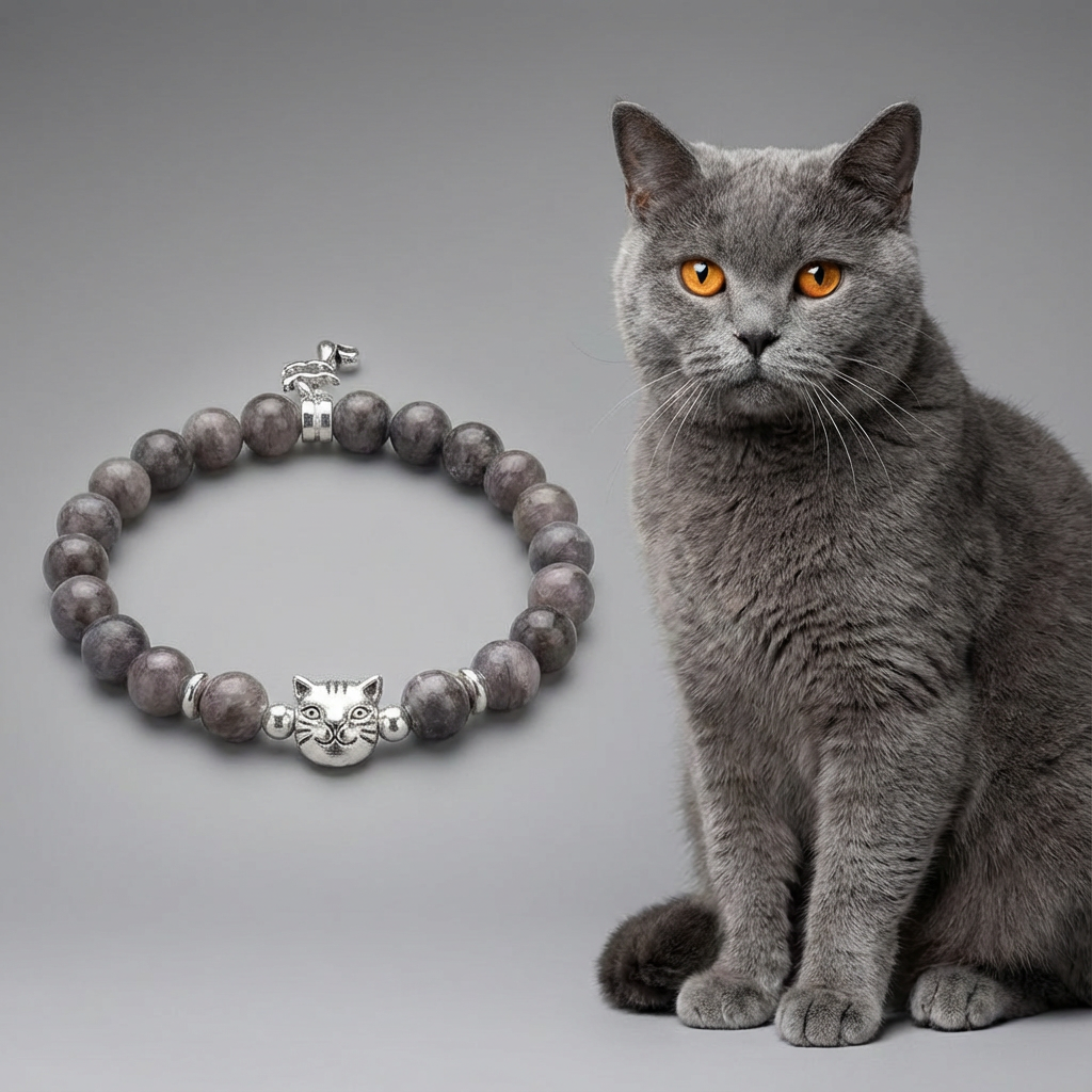 Custom Chocolate Ragdoll Cat Bracelet
