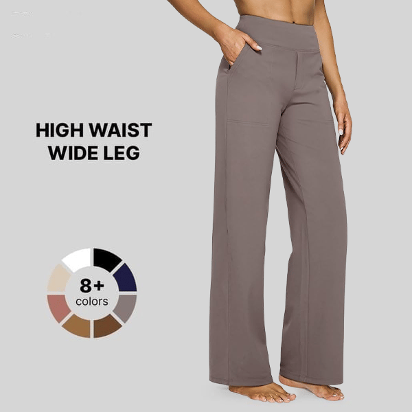 ✨LAST DAY ONLY 49% OFF!😍G4FREE Loose High-Waist Business Casual Pants Yoga Pants (BUY 2 Free Shipping)