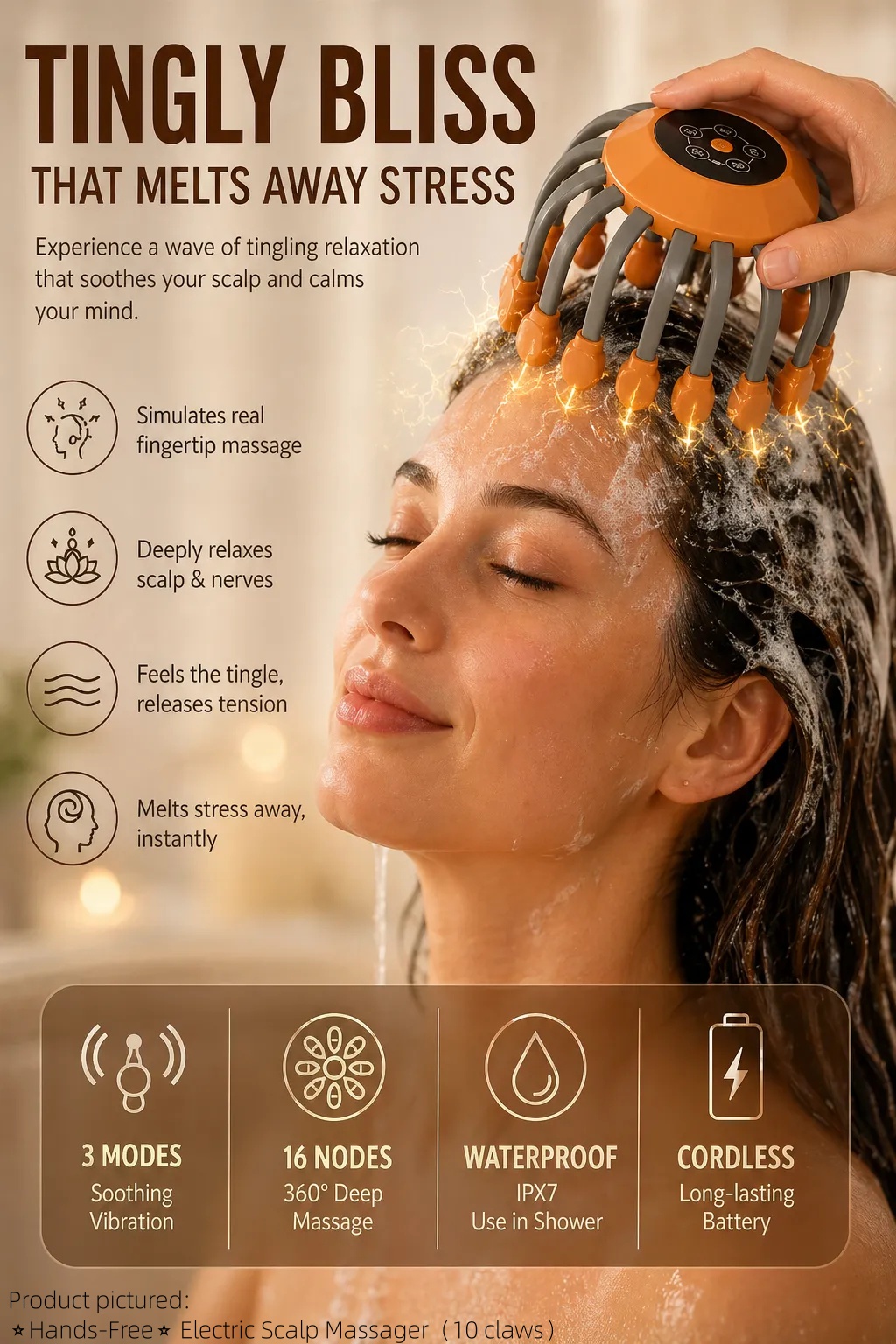 Feel the Tingle. Melt the Stress Away.