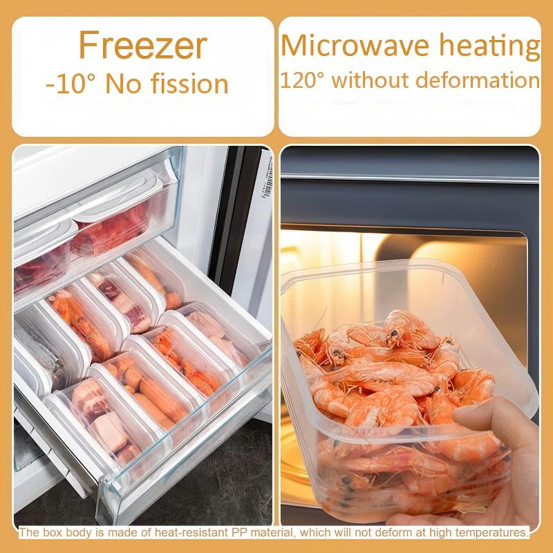 [Food-grade airtight food storage container] Lock in freshness and say goodbye to a cluttered refrigerator!