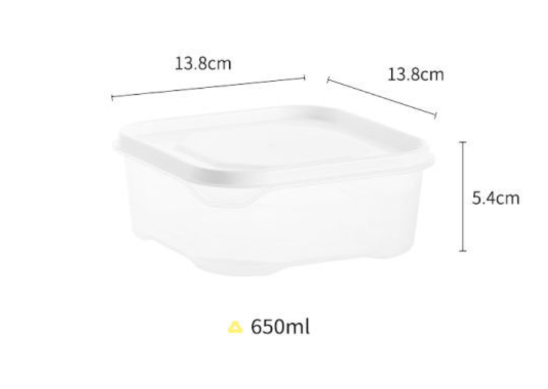 [Food-grade airtight food storage container] Lock in freshness and say goodbye to a cluttered refrigerator!