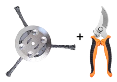 🔥2026 Upgraded Heavy-Duty Steel Wire Trimmer Head – Universal Weed Cutting Attachment🔥