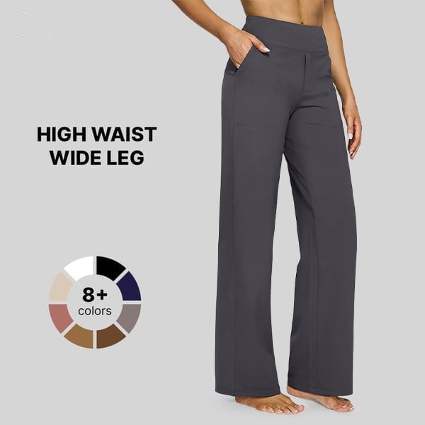 ✨LAST DAY ONLY 49% OFF!😍G4FREE Loose High-Waist Business Casual Pants Yoga Pants (BUY 2 Free Shipping)
