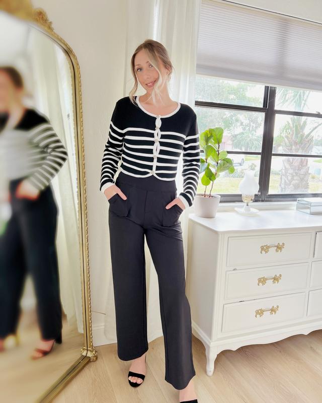 ✨LAST DAY ONLY 49% OFF!😍G4FREE Loose High-Waist Business Casual Pants Yoga Pants (BUY 2 Free Shipping)