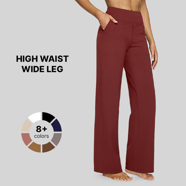 ✨LAST DAY ONLY 49% OFF!😍G4FREE Loose High-Waist Business Casual Pants Yoga Pants (BUY 2 Free Shipping)