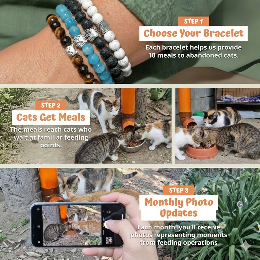 Custom Chocolate Ragdoll Cat Bracelet