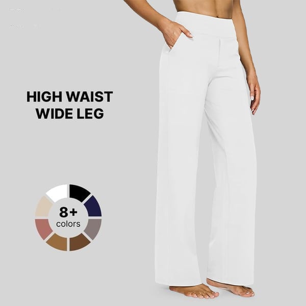 ✨LAST DAY ONLY 49% OFF!😍G4FREE Loose High-Waist Business Casual Pants Yoga Pants (BUY 2 Free Shipping)
