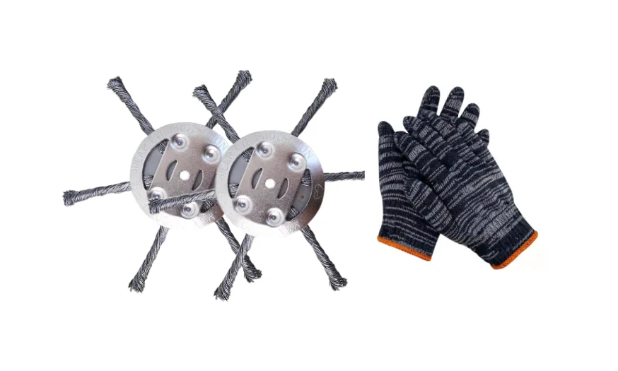 🔥2026 Upgraded Heavy-Duty Steel Wire Trimmer Head – Universal Weed Cutting Attachment🔥