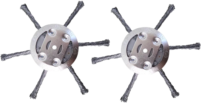 🔥2026 Upgraded Heavy-Duty Steel Wire Trimmer Head – Universal Weed Cutting Attachment🔥