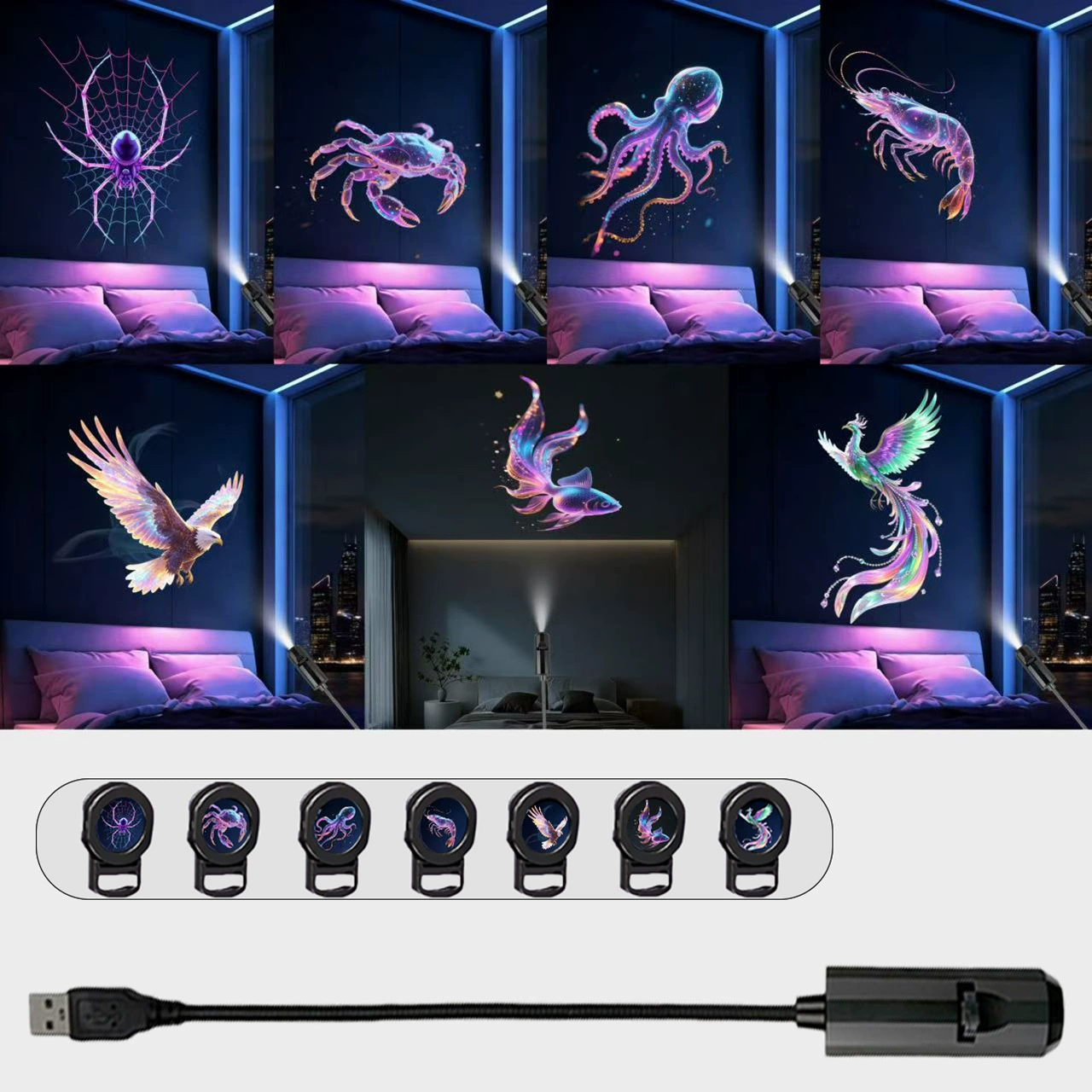 ✨Transform Your Room Into a Magical Wonderland-🌌Viral Starry Sky Projection Lamp