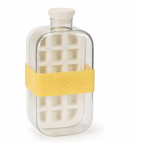 Ice-cube water bottle