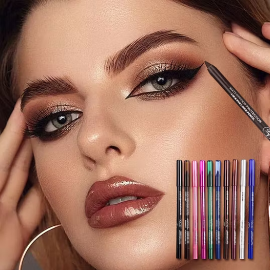 A single, dazzling stroke defines your sophisticated eye makeup ——your perfect pearlescent eyeliner.