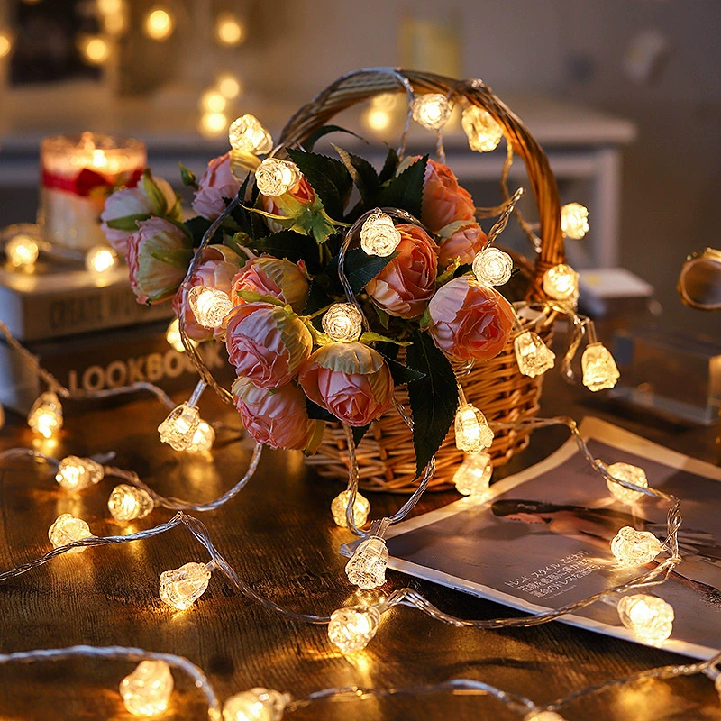 ☀️Solar LED String Lights – Waterproof Outdoor Decorative Lights – 🏡Suitable for Christmas, Weddings, and Home Parties