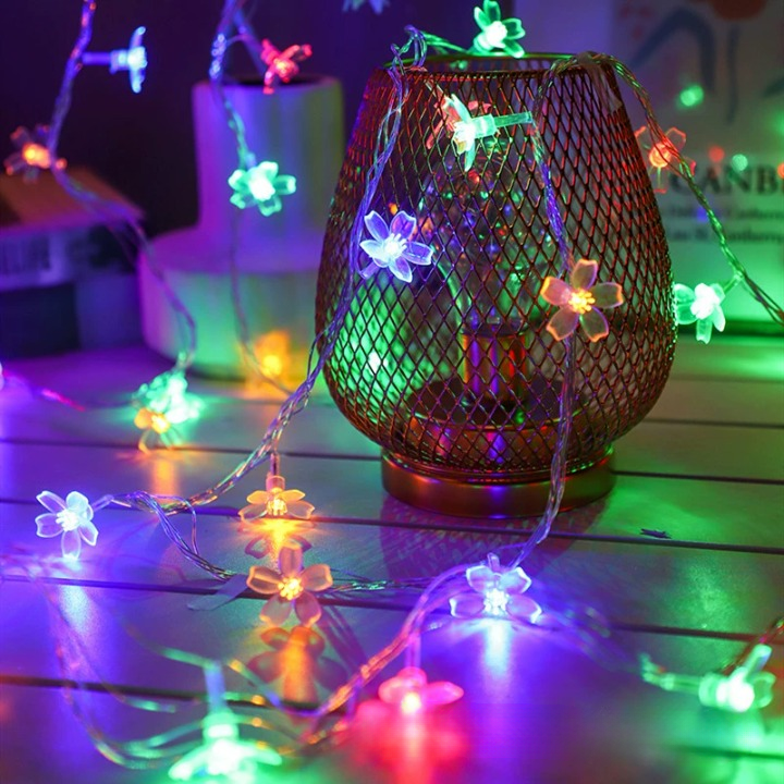 ☀️Solar LED String Lights – Waterproof Outdoor Decorative Lights – 🏡Suitable for Christmas, Weddings, and Home Parties
