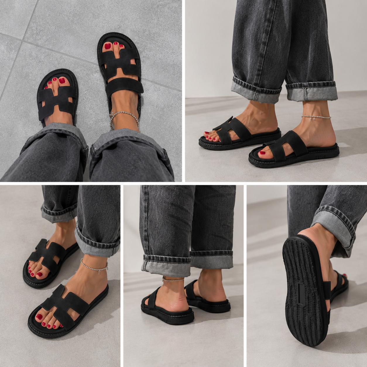 Women's Stylish Summer Flat Sandals