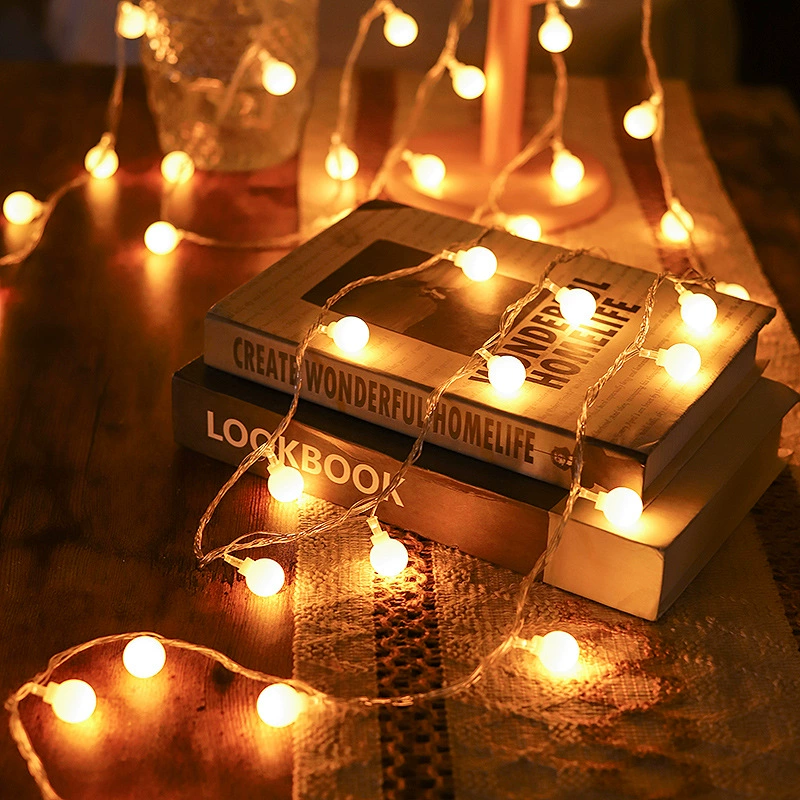 ☀️Solar LED String Lights – Waterproof Outdoor Decorative Lights – 🏡Suitable for Christmas, Weddings, and Home Parties