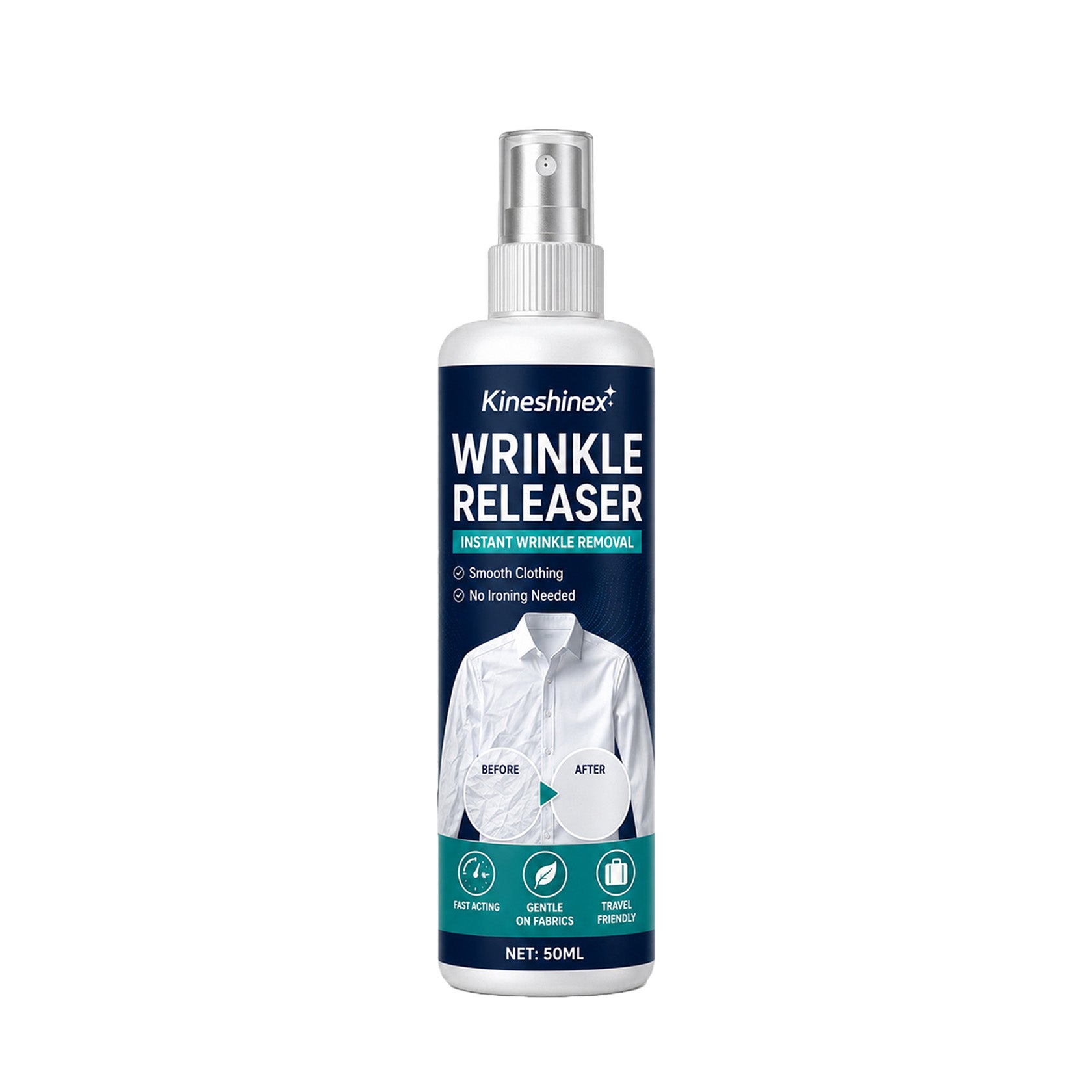 No lroning Needed for Crisp outfits!Discover the  Power ofinstant Wrinkle Release