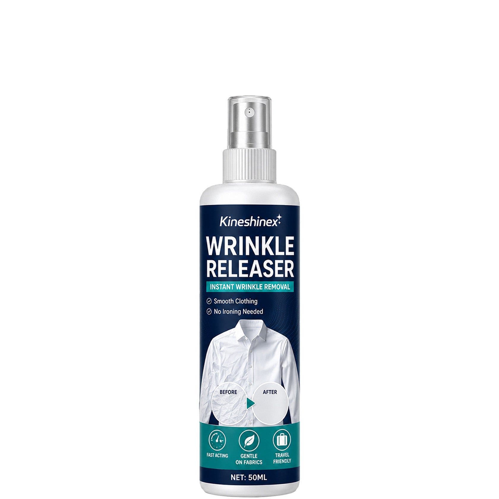 No lroning Needed for Crisp outfits!Discover the  Power ofinstant Wrinkle Release