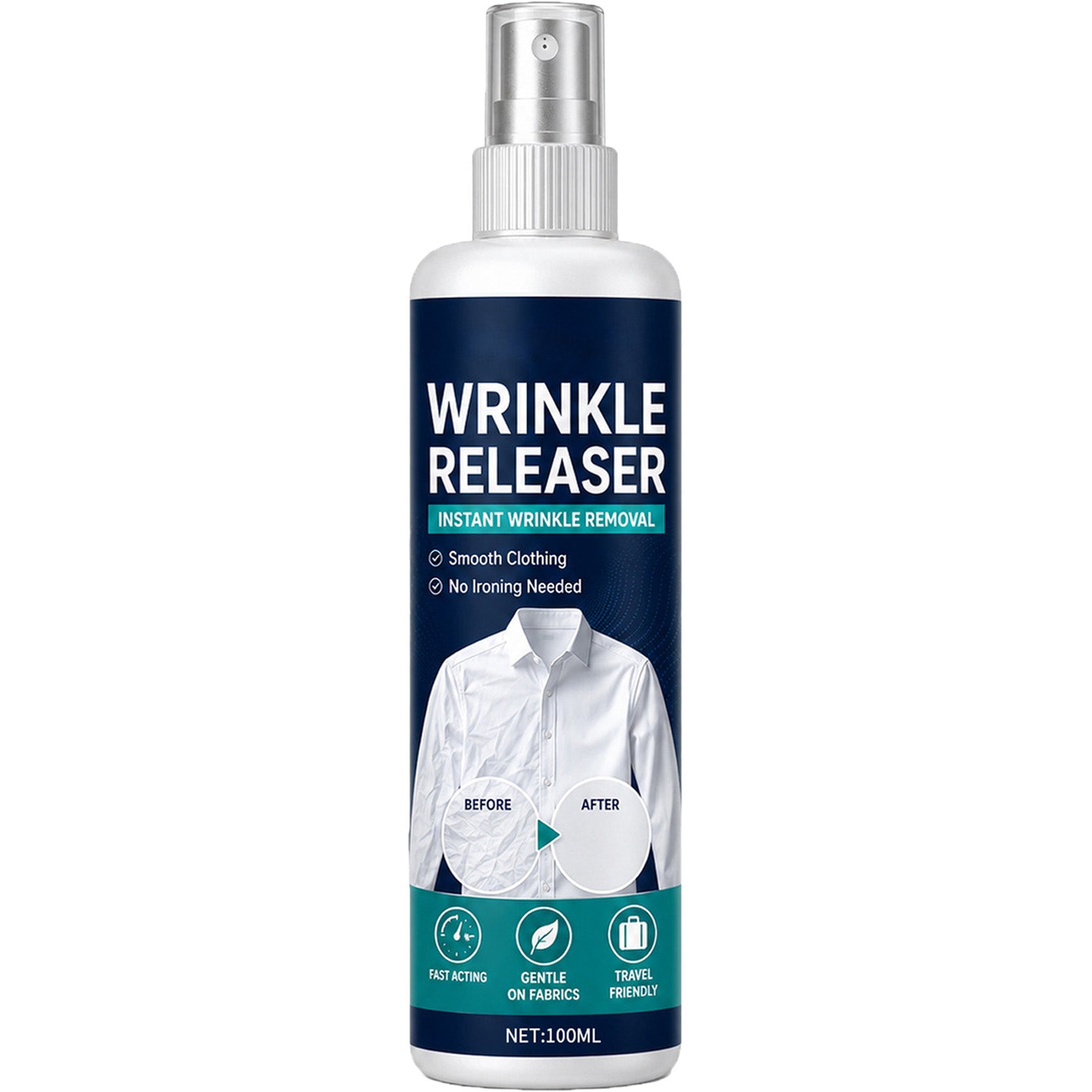 No lroning Needed for Crisp outfits!Discover the  Power ofinstant Wrinkle Release