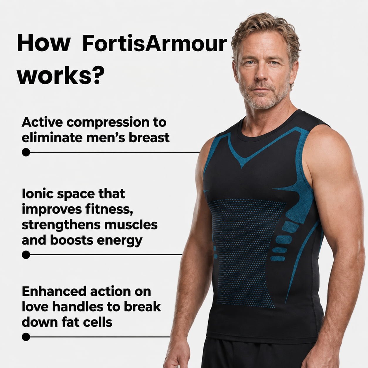 The Fortis Armour-Flatten the gut. Armour up.