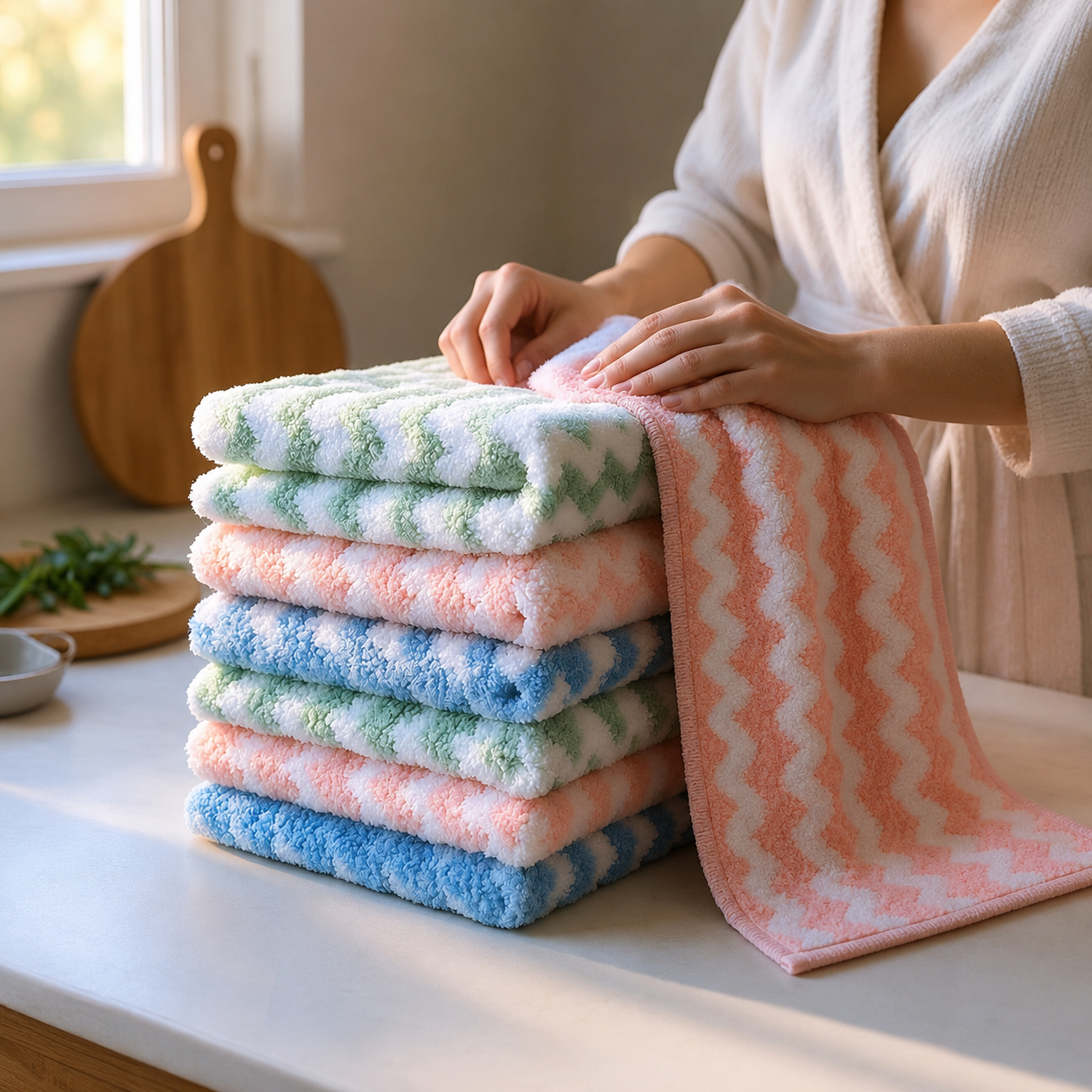 Luckygreenlife® - Premium Chef Towel-Style Cleaning Cloths
