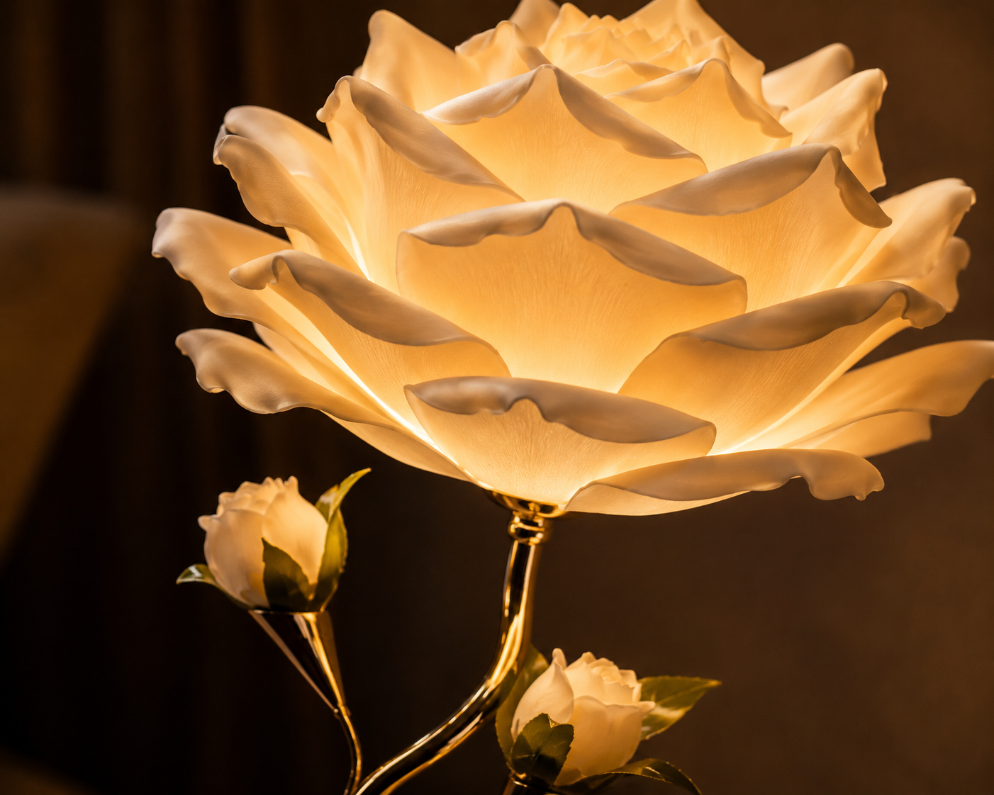 Lucky Greenlife™ | Rose Bloom Table Lamp