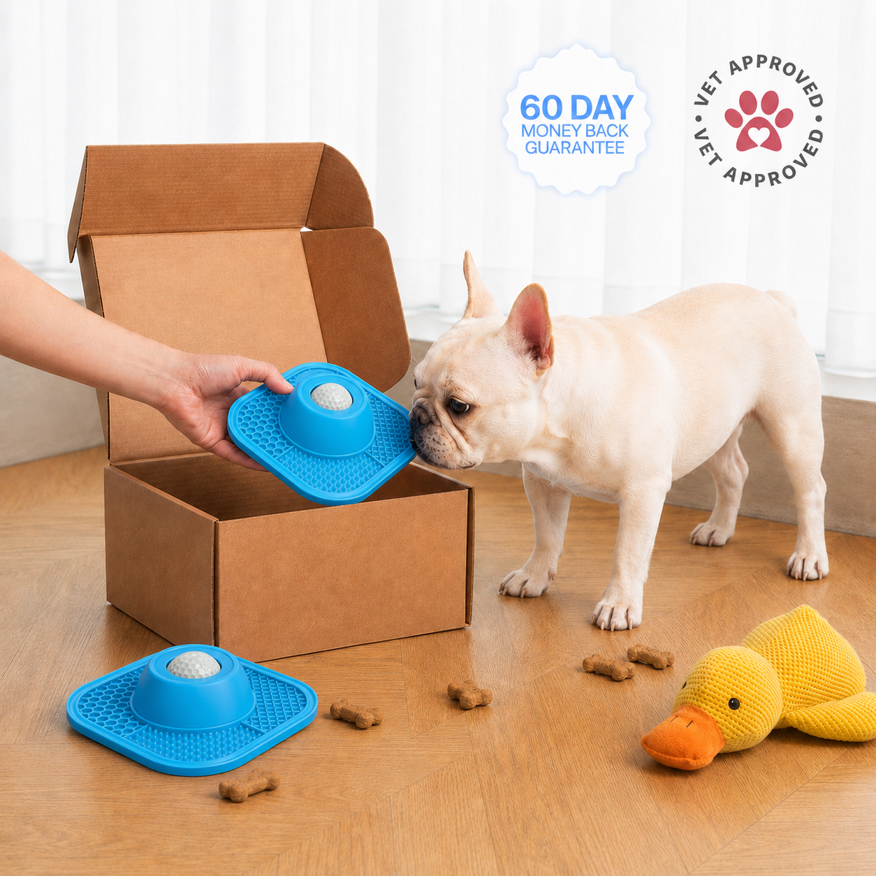 Calming Bowl-Finally Settle  Your Anxious, Hyper Dog