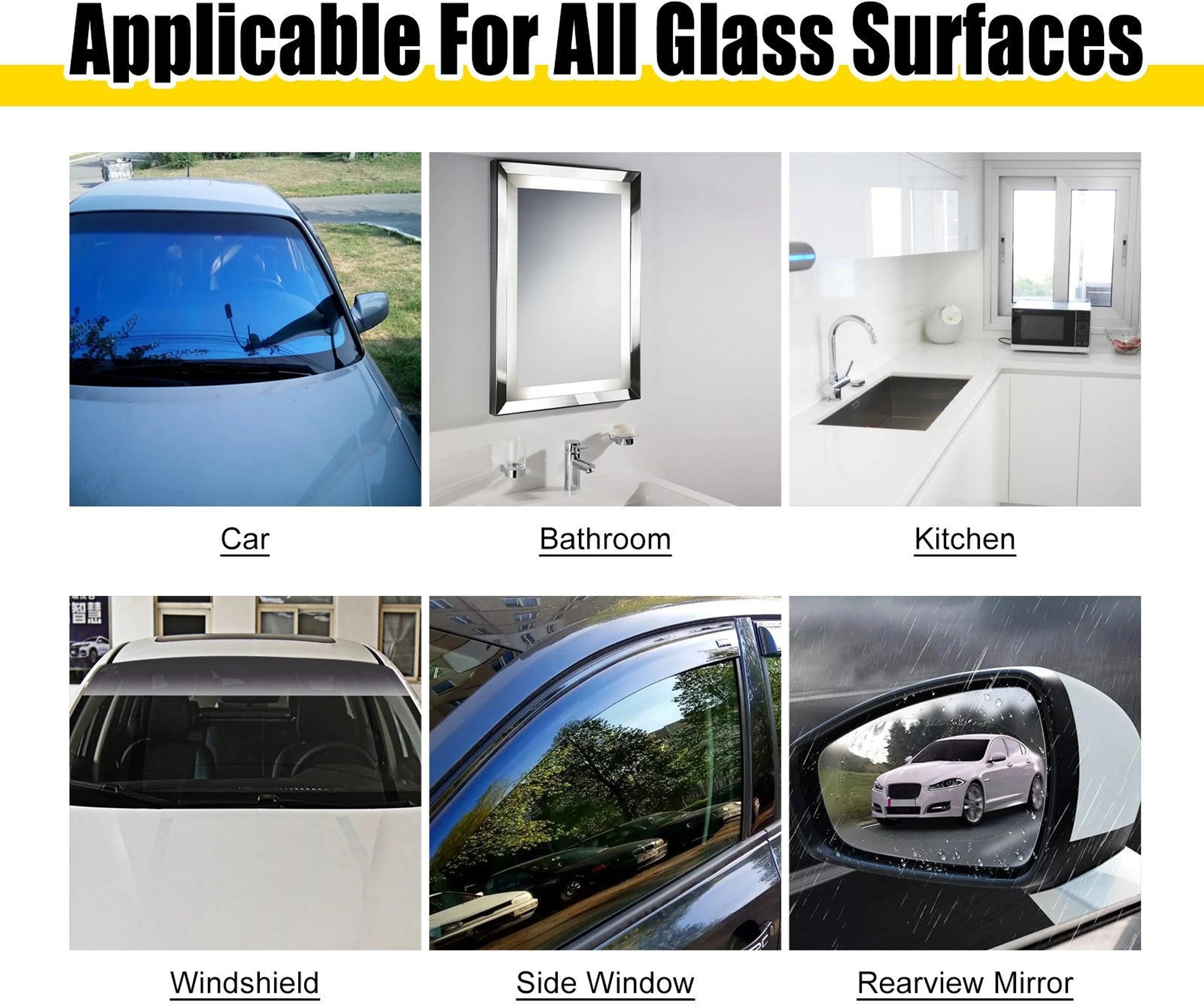 Luckygreenlife™ - Instant Clear Car Glass Windshield Cleaning Liquid © ( BUY 1 GET 2 FREE )