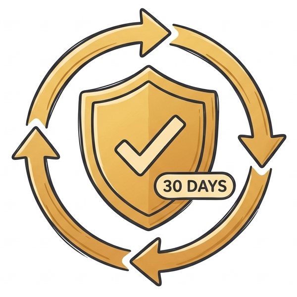 30-day money-back guarantee