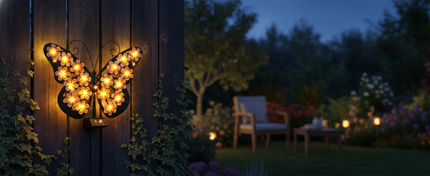 solar garden decoration