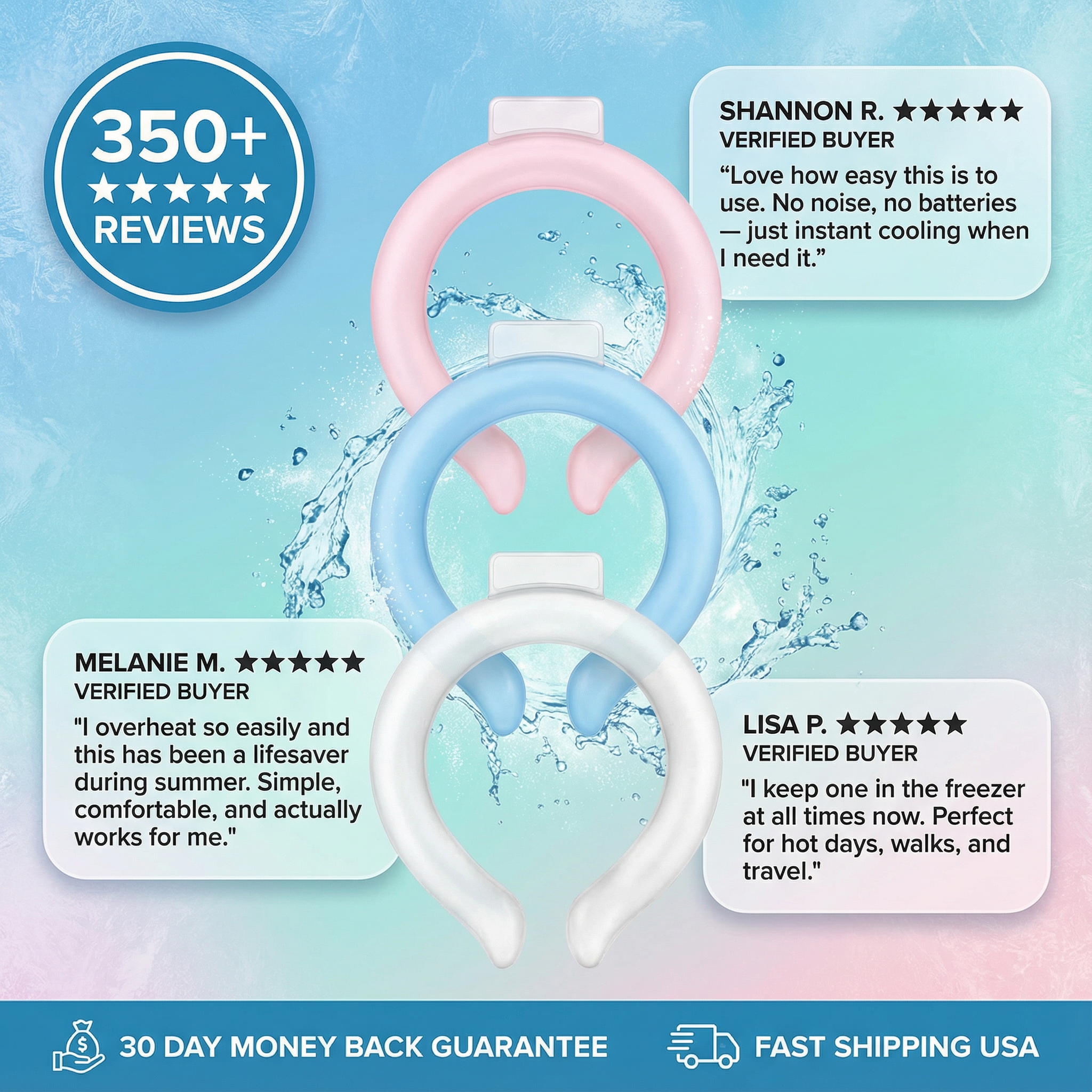 Reusable Cooling Neck Ring