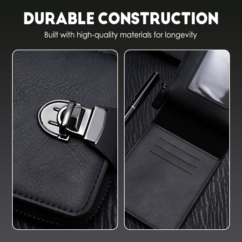 📢60% OFF NOW!!!🔥Men's compact vintage-style zip-around wallet