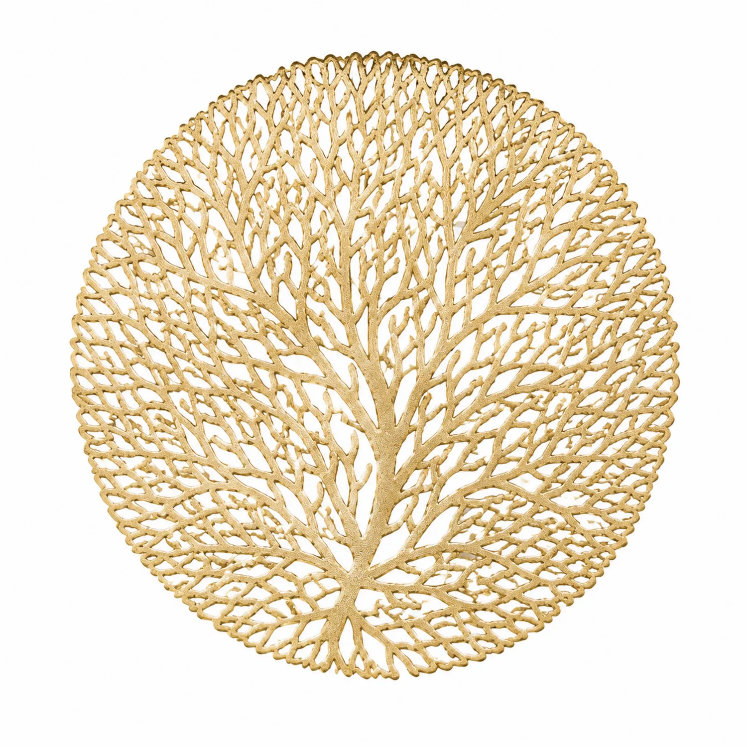 Sottopiatto Decorativo Oro 38 cm-Pexvexia
