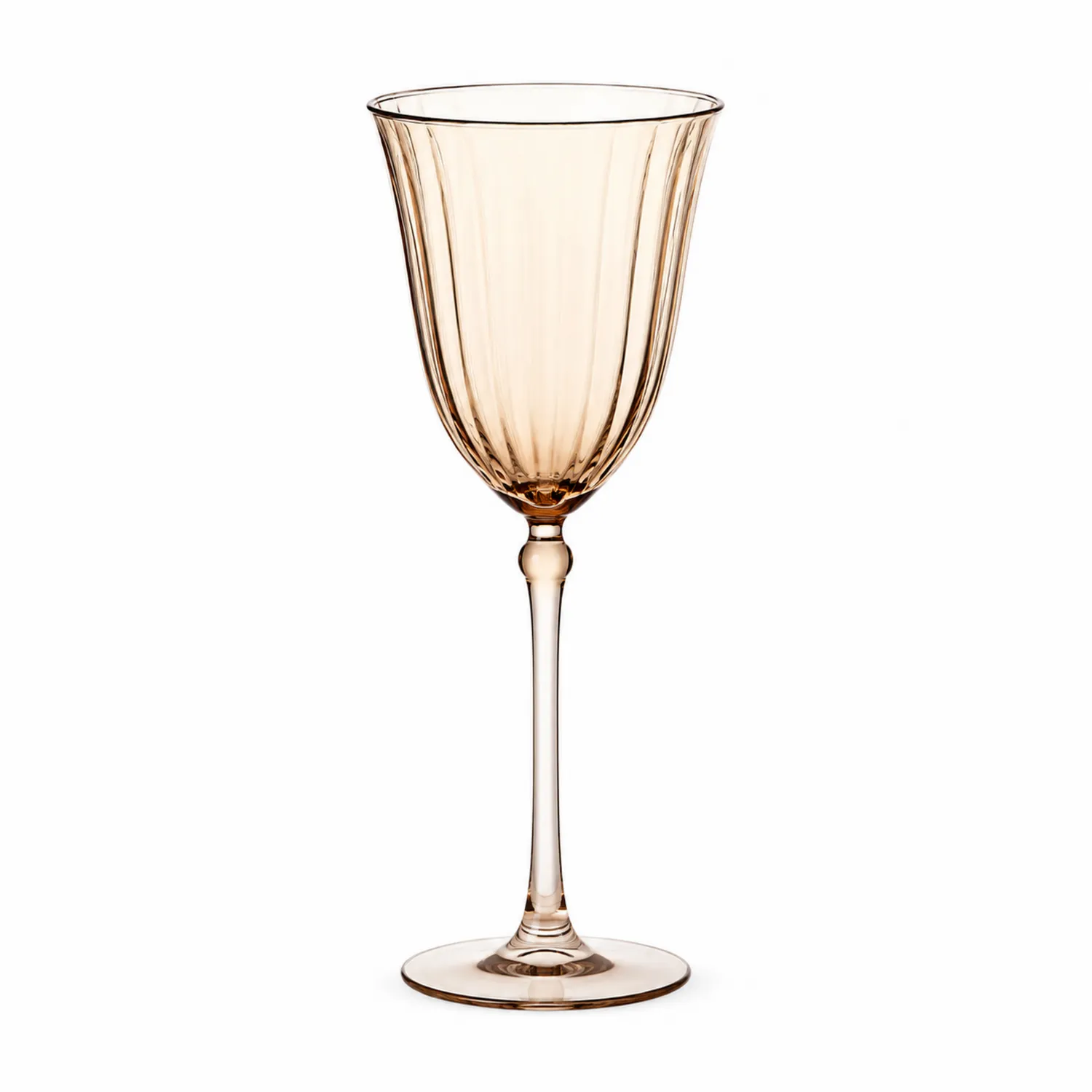 Calice da Vino in Vetro Ambra 200 ml-Pexvexia