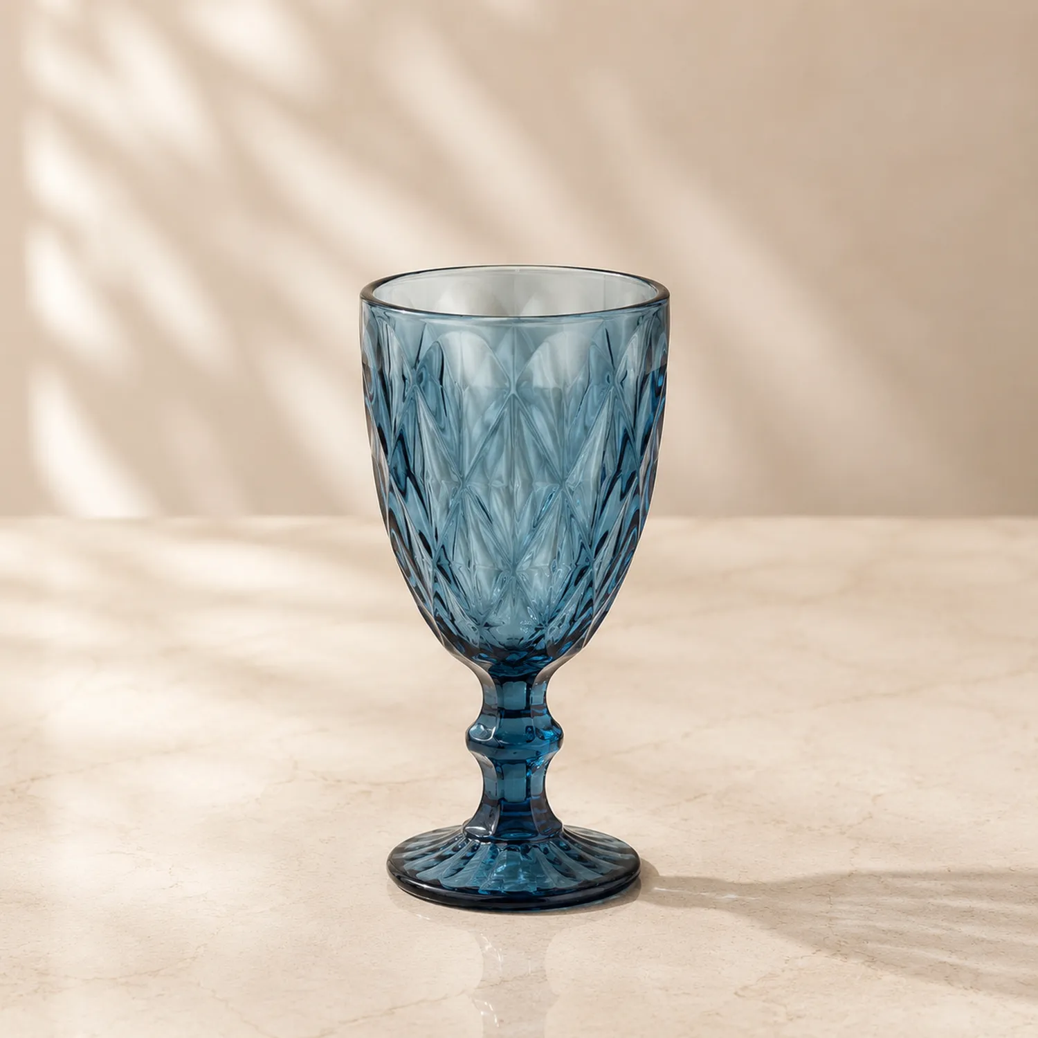 Calice Blu Intagliato da 300ml-Pexvexia