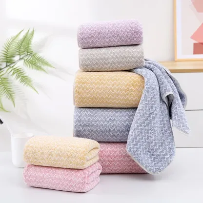 Thickened Microfiber Coral Fleece Towel